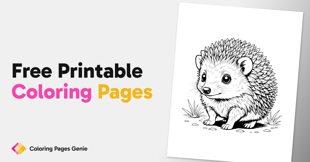 Cute Coloring Pages – Free Kawaii & Adorable Printable Fun