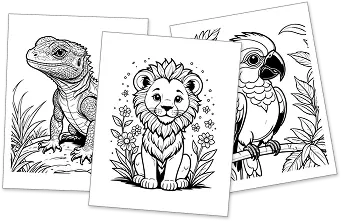 Animal Coloring Pages
